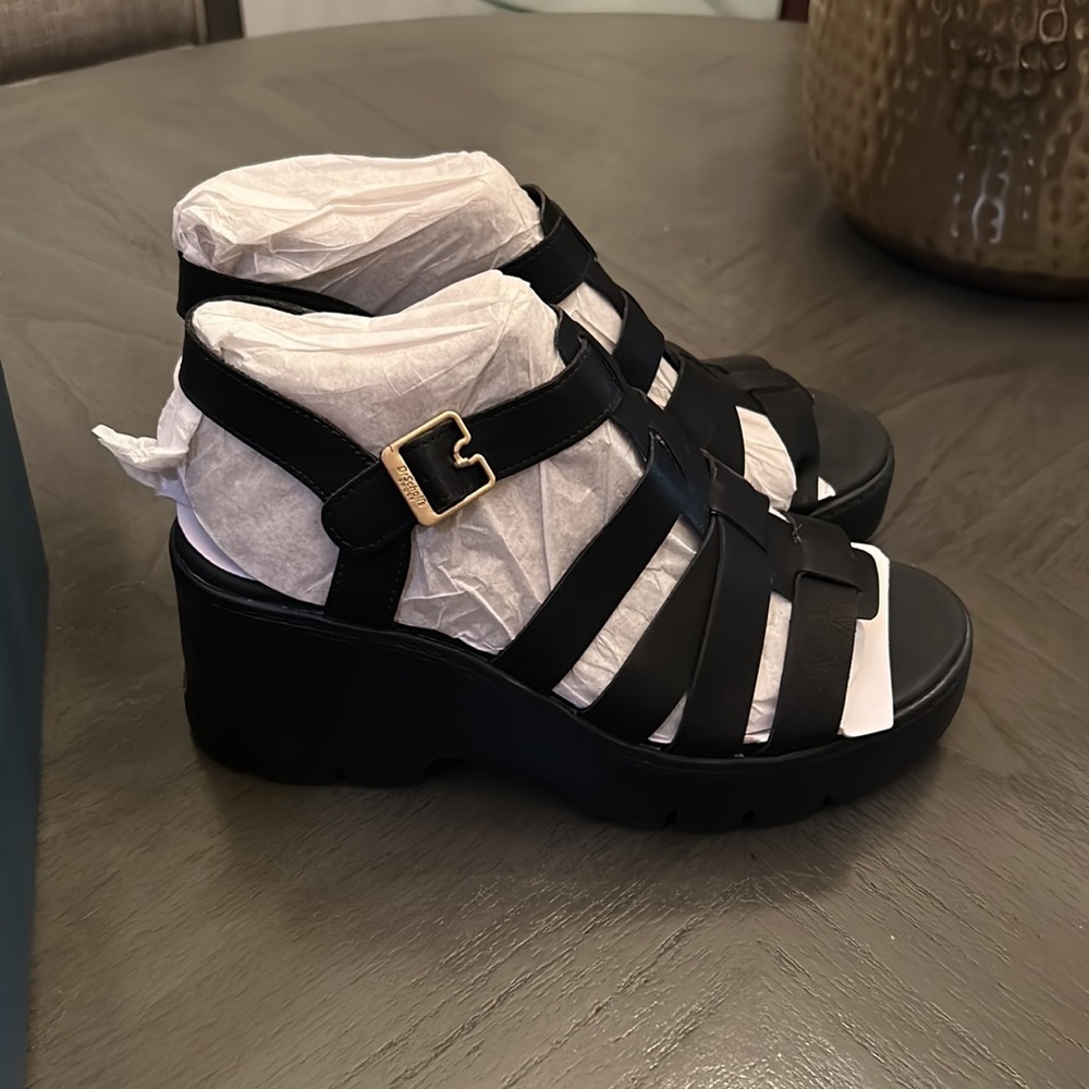 DR. SCHOLL'S Women's Check It Out Ankle Strap Sandals - Picture 6 of 14